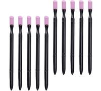 Luxshiny 10Pcs Nail File Stick Quartz Manicure Buffing Tool for Natural and False Nails Cuticle Remover and Edge Smoothing Grooming Supplies