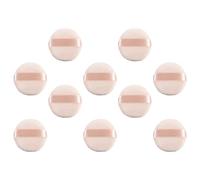 Luxshiny 10pcs Pink Cosmetic Powder Puff for Makeup Powder Application Soft Sponge Makeup Pads Skin Friendly for Women and Dry Use