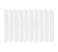 Luxshiny 10pcs Plastic Anti-cat Thorn Mat, Outdoor Portable Cat Scat Pad with Spikes, Garden and Balcony Deterrent for Preventing Cats Climbing and Scratching