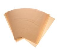 Luxshiny 120 Sheets Parchment Sheets Cake Baking Paper 12.6x9.4 Inch Parchment Paper Oilproof Reliable Khaki for Air Fryer Freeze Dryer Baking Dessert