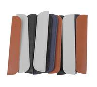 Luxshiny 12pcs Leather Pen Sleeve Case with Elastic Band High Grade Fountain Pen Holder Easy to Use Suitable for Special Days Can Be Put into A Briefcase