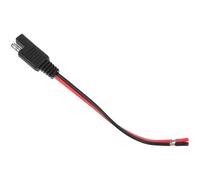 Luxshiny 14awg Sae Female Solar Photovoltaic Extension Cable 0.16m, Automotive Battery Quick Connect Wire for Motorcycle and DIY Battery Power