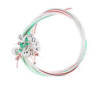 Luxshiny 15pcs Lyre Harp Strings Replacement String Mini Harp Instrument Strings for Beginners Adults and Professionals with Sturdy Install Design