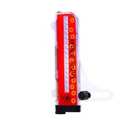 Luxshiny 16 LED Bike Spoke Wheel Light with 32 Patterns, Manual and Sensor Equipped, Fast Installation, PC Material, Includes Hub Pad and Manual, for Cycling Safety and Decoration