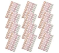 Luxshiny 16 Sheets Loose-Leaf Paper Hole Repair Stickers 28 Stickers Per Sheet Adhesive Easy to Use Hole Reinforcement for Official Documents and Diaries