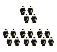Luxshiny 16sets Mini Hat Bottle Cover Graduation Cap Bottle Topper Beverage Caps