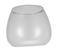 Luxshiny 1Pc Design Glass Terrarium Vase Transparent Succulent Plant Container for Home Decor Creative Micro Ecology Environment Bottle Friends and Family