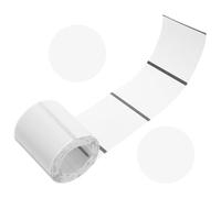 Luxshiny 1roll Transparent Round Thermal Sticker Labels Strong Adhesion DIY Printable Thermal Printer Paper Compatible with Phomemo for Home Office and Small Business Organization