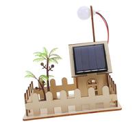 Luxshiny 1Set DIY Solar Lamp Kit for Educational Science Experiment Powered Garden Light Making Supplies Fun Physics Learning Activity Creative Pathway Lighting