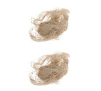 Luxshiny 2 Packs of Bird Nesting Material Pad for Canary and Parrot Nest Building Soft Bedding and Comfortable Surface, Made from Natural Jute Silk, Twine, Raffia, Wool and Cotton