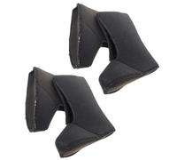 Luxshiny 2 Pairs Men's Winter Snow Boot Liners Size 44 Removable Plush Thermal Insoles Soft Oxford Cloth Warm Boot Sock Replacement for Outdoor Hiking and Snow Fishing