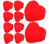 Luxshiny 20 Pairs Soft Sponge Heart Props for Close Up Performance for Family Bonding and Creative Interaction at Parties and Events Enhance Your Illusions with Trick Accessories