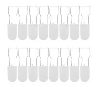 Luxshiny 20pcs Logistics Lock Security Seals Plastic Security Seals Press Buckle for Luggage and Locking Supply for Retail Management and Gym Locker Padlocks