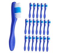 Luxshiny 20Pcs Mini Toothbrush for Safety Compact Oral Cleaning Tool with Handle Prevents Self Harming Essential for Correctional Facilities