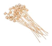 Luxshiny 20PCS Natural Wavy Rattan Diffuser Sticks for Essential Oil Aromatherapy Accessories for Home and Office Decor Fire Fragrance Enhancement Large Reeds for DIY Air Freshening