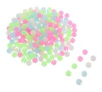 Luxshiny 216pcs Bike Spoke Decorations for Bicycle Wheel Spokes, Plastic Glow the Dark Beads, Lightweight Reflective Charms for Cycling Visibility and DIY Night Riding Accessories