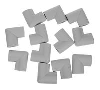 Luxshiny 24pcs Gray Foam Photo Frame Corner Protectors, Edge Protectors for Shipping and Moving, Packaging Corner Guards for Fragile Artwork and Glass, Packing Materials for Transport