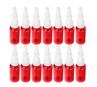 Luxshiny 24pcs Refillable Nasal Spray Bottles 30ml Plastic Pump Sprayers with Leakproof Accurate Dispensing Mechanism and Plastic Caps for Saline Solution Travel and On-the-go Care