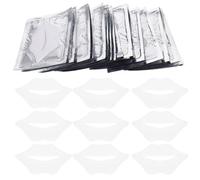Luxshiny 25pcs Exfoliating Collagen Lip Masks Moisturize Lip Caring Tool with Plant Fibre Material Portable Overnight Gel Pads for Daily Life Skincare