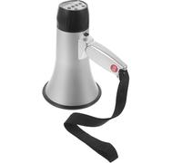 Luxshiny 25w Portable Handheld Megaphone Loud Hailer with Versatile Recording Capabilities and Communication, Made of Sturdy Abs Plastic, for Party and Daily Use, Battery Operated Bullhorn