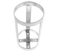 Luxshiny 2Kg Fire Extinguisher Holder Portable Stainless Steel Mount with Secure Lock for Vehicle Floor and Truck Use