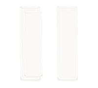 Luxshiny 2Pcs 5Mm Spectrophotometry Cuvettes Set for Laboratory Sample Analysis, Optical Specimen Cuvette for -Visible Spectral Measurement in Scientific Experiments