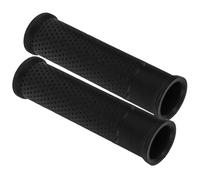 Luxshiny 2pcs Anti Slip Paddle Grip Sleeves for 30mm Oar Rod Tpe Black