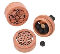 Luxshiny 2pcs Aromatherapy Diffuser Vent Clip Car Vent Clips Wood Material Sl esign Comfortable Atmosphere inside Your Car