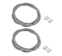 Luxshiny 2pcs Basketball Hoop Net Replacement Threading String with Steel Wire for Indoor School Use, Easy Installation and Stable Attachment Basketball Cord and Adults