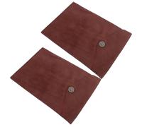 Luxshiny 2pcs Bible Study Storage Bag with Corduroy Material, Lightweight and Folding Design, Elegant Tibetan Style, Suitable for Pilgrimage and Travel