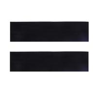 Luxshiny 2pcs Black Stretchy Tape Hairband for Sports and Exercise, Wide Cloth Headbands Designed to Protect Forehead and Stay Comfortable during Yoga and Biker Activities