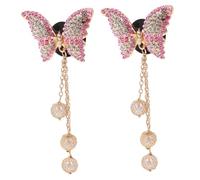 Luxshiny 2pcs Car Butterfly Diffuser Vent Clips Stylish Air Vent Accessories for Aromatherapy Decoration for Womens Car Interior Easy to Install Clean