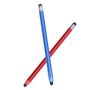 Luxshiny 2pcs Copper Aluminum Alloy Stylus Pens for Phone and Tablet with Natural Writing Feeling and Convenient to Carry, for Playing Games or Marking up Documents on Touch Screens