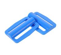 Luxshiny 2pcs Dive Scuba Belt Keepers with Plastic Tri-glide Sliders for Webbing Straps, Reliable Fastening Weight Belt Holders, Glass-reinforced Plastics Material, Suitable for Technical