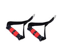 Luxshiny 2Pcs Durable Workout Handle Grip for Cable Machines Fitness Strap Attachment for Pull Downs and Resistance Bands Simple and Practical Design with High Bearing Capacity