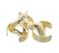 Luxshiny 2pcs Heart Shaped Metal Candle Snuffer Extinguisher Automatic Wick Snuffer for Scented and Tea Light Candles Unique Decorative Accessory for Weddings and Home