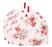 Luxshiny 2pcs Insulated Tea Cozy Covers for Teapots Cotton Cloth Warmers with Fresh Printed Patterns Lightweight Dustproof Pot Covers Suitable for Teapots Kitchen and Tea Party Use