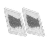 Luxshiny 2pcs Iron Powder Box for Science Education, Magnetic Iron Filings for Physics Experiments, Classroom Teaching Aid for Magnetic Field Demonstrations