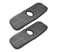 Luxshiny 2pcs Kitchen Drain Mat with Snap Fastener, Absorbent Wash Basin Cushion Splash-Proof Pad for Sink and Faucet, Multipurpose Kitchen Countertop Drying Mat Random Color