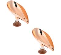 Luxshiny 2pcs Leaf Shape Self-draining Soap Dish for Bathroom Sink Creative Soap Box Holder Drainage Practical for Household Use