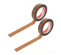 Luxshiny 2pcs LED Light Blocking Tape for LED Strip Light Cover, Ptfe Material with Softening Glare and Energy Waste Reduction, Brown Colour, for Practical Use in Space or Living Rooms
