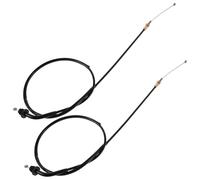 Luxshiny 2pcs Motorcycle Throttle Cable Kit Compatible with Suzuki Gs500 Series 2001-2009, Push Pull Accelerator Wire for Off-road Dirt Bike and Pit Bike, Solderless Utv Throttle