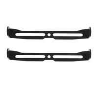 Luxshiny 2pcs Motorcycle Turn Signal Mount Bracket Metal Black Anodized Tube Clamp with Dust Protection and Precise Fit, Stylish Integration to Amplify Motorcycle and Atv Lighting