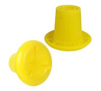 Luxshiny 2pcs Plastic Chicken Feeder Drinkers Poultry Feeders Water Bowl Chicken Corn Feeding Dispenser