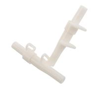 Luxshiny 2pcs Plastic Tent Pole Connectors for Camping, Universal Compatibility with Firm Hold during Strong Winds, for Outdoor Trips and Emergency Repairs