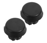 Luxshiny 2pcs Pool Cue End Cap Replacement Plug Made of Sturdy Abs Material to Prevent Collision Damage and Safeguard the Bottom, Suitable for Billiard Cue and Pool Stick Use by Billiards