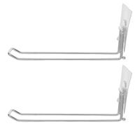 Luxshiny 2pcs Self Adhesive Bird Feeder Window Hangers with Strong Waterproof Abs Hooks for Hanging Wind Chimes and Bird Feeders on Outdoor Balcony