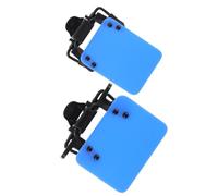 Luxshiny 2pcs Shooting Eye Shield Clip-on Glasses Covers with Impact Resistance and Precise Sight Alignment for Range Practice, Blue Abs Protective Gear for Men and Women