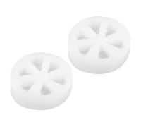 Luxshiny 2pcs Small Silicone Cheese Molds for Baking and Candle Making, Non-Stick DIY Chocolate and Fondant Mold Set, Suitable for Homemade Cheese, Pastry, and Craft Projects