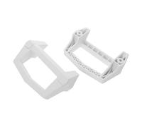 Luxshiny 2pcs White Rv Roof Luggage Handles for Camper Roof Rack Vehicle Pull Handles with Secure Tie-Down Grip Outdoor Camping Box Spare Parts for Travel